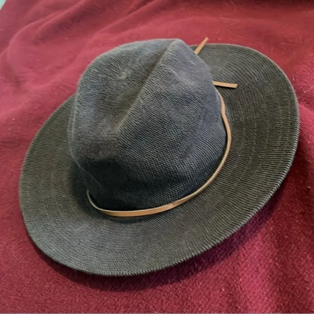 Urban Outfitters Ellie Hat - One Size - Brown with Leather EPC